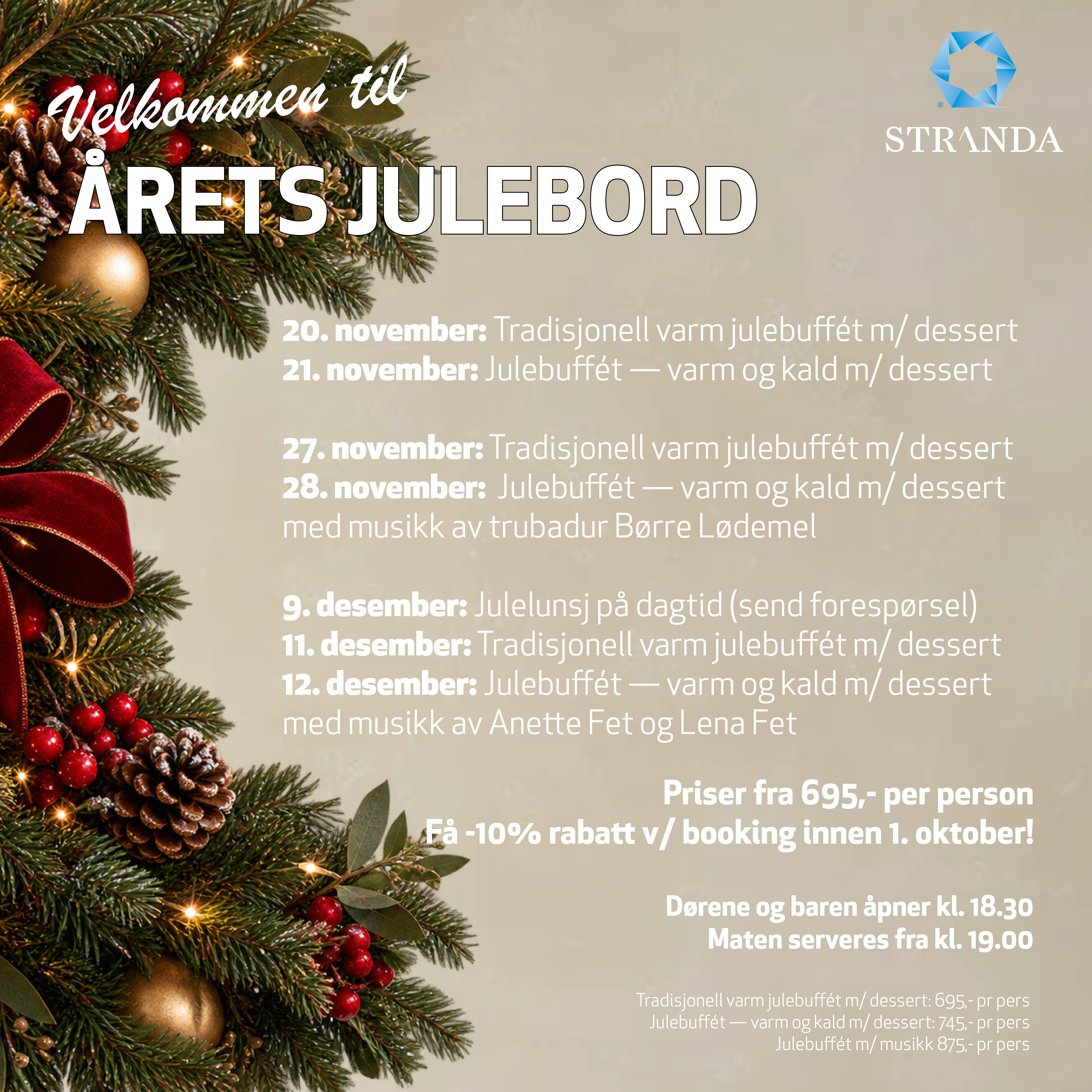 Julebord 2026