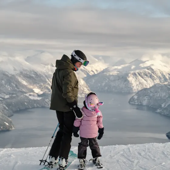 Roalden - skiing with a view